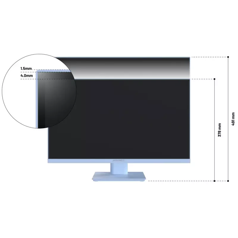 JAPANNEXT JN-I238FHD120F-HSP-BB Computer-Monitor 60,5 cm (23,8 Zoll) 1920 x 1080 Pixel Full HD LCD Blau