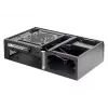 PC-Gehäuse Silverstone SST-ML06B Mini-ITX Schwarz