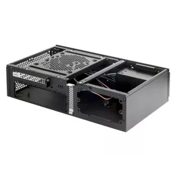PC-Gehäuse Silverstone SST-ML06B Mini-ITX Schwarz