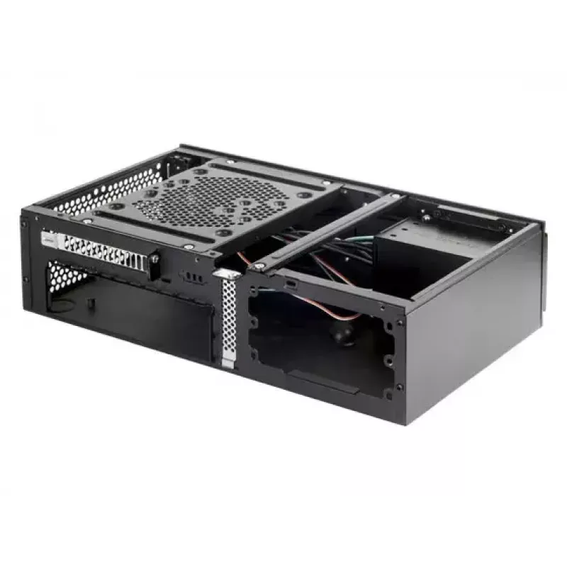 PC-Gehäuse Silverstone SST-ML06B Mini-ITX Schwarz