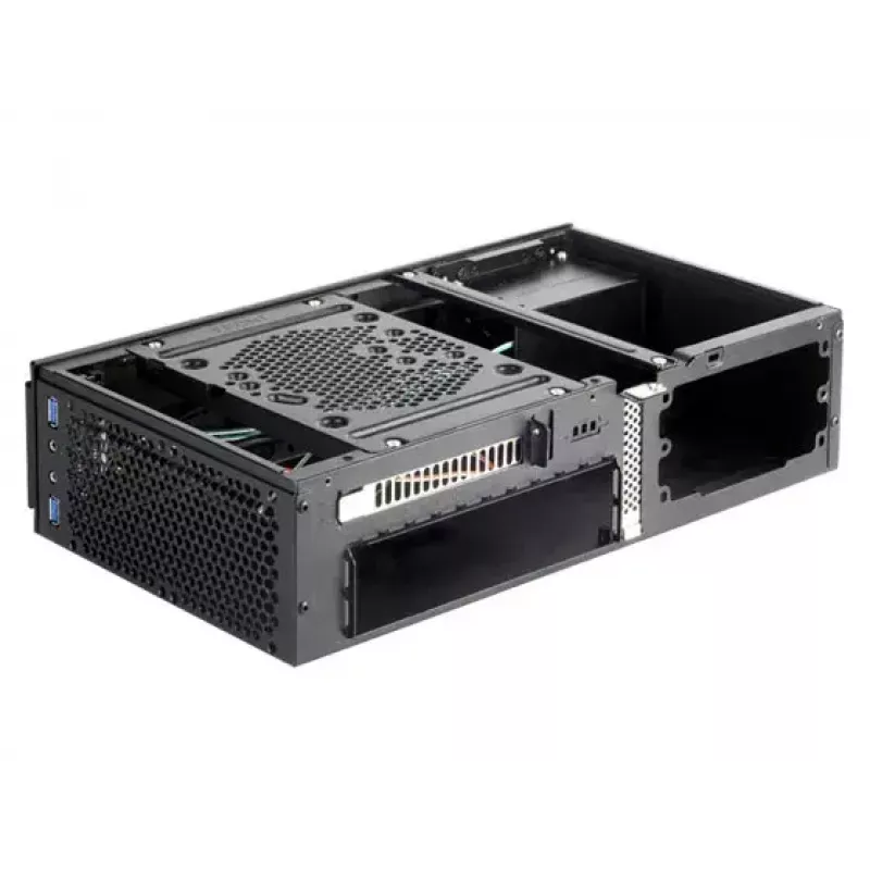 PC-Gehäuse Silverstone SST-ML06B Mini-ITX Schwarz