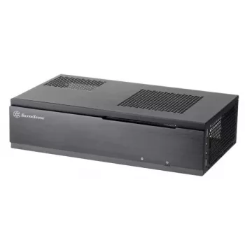 PC-Gehäuse Silverstone SST-ML06B Mini-ITX Schwarz