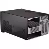 PC-Gehäuse Silverstone Sugo SG12 Desktop Schwarz