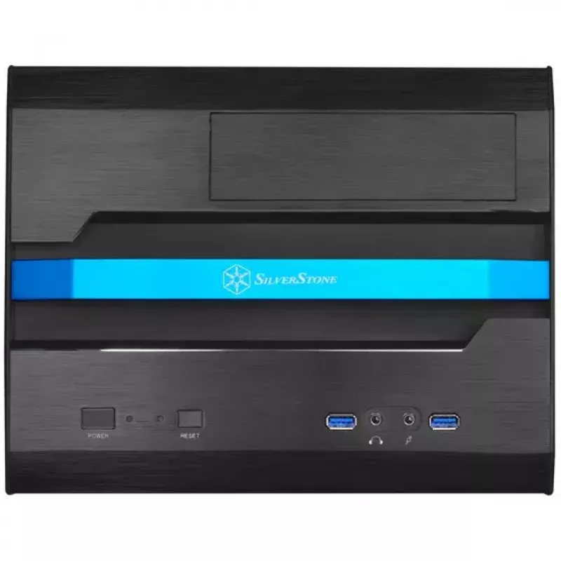 PC-Gehäuse Silverstone Sugo SG12 Desktop Schwarz