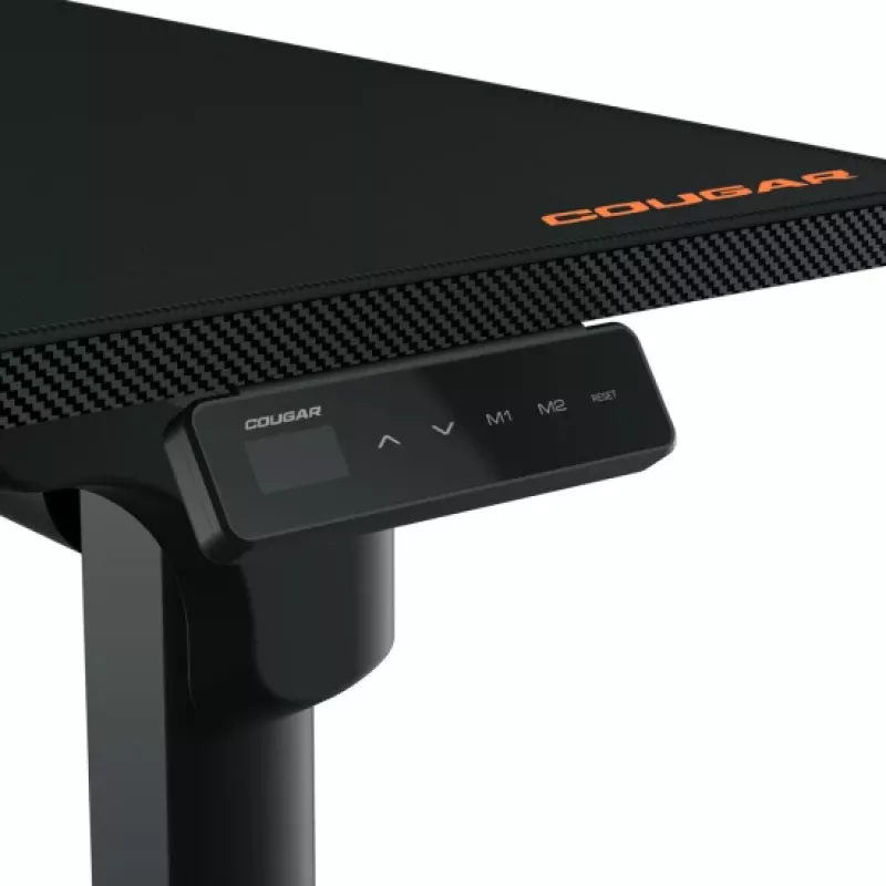 Gaming-Schreibtisch COUGAR E-GRAV 160 Schwarz Rechteckig Kohlefaser 160x75 cm