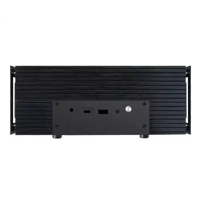PC-Gehäuse Akasa A-NUC52-M1B Cube Schwarz
