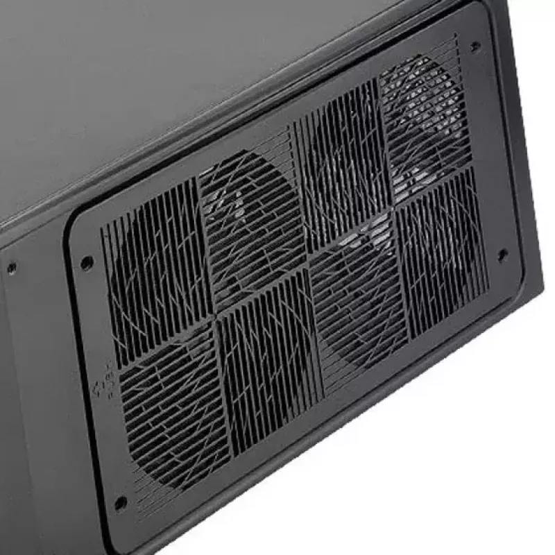 PC-Gehäuse Silverstone GD09B-C HTPC Schwarz