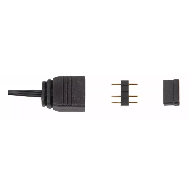 Kabel Silverstone CPL03 0,3 m 4 x 4-Pin-PWM 4-Pin-PWM
