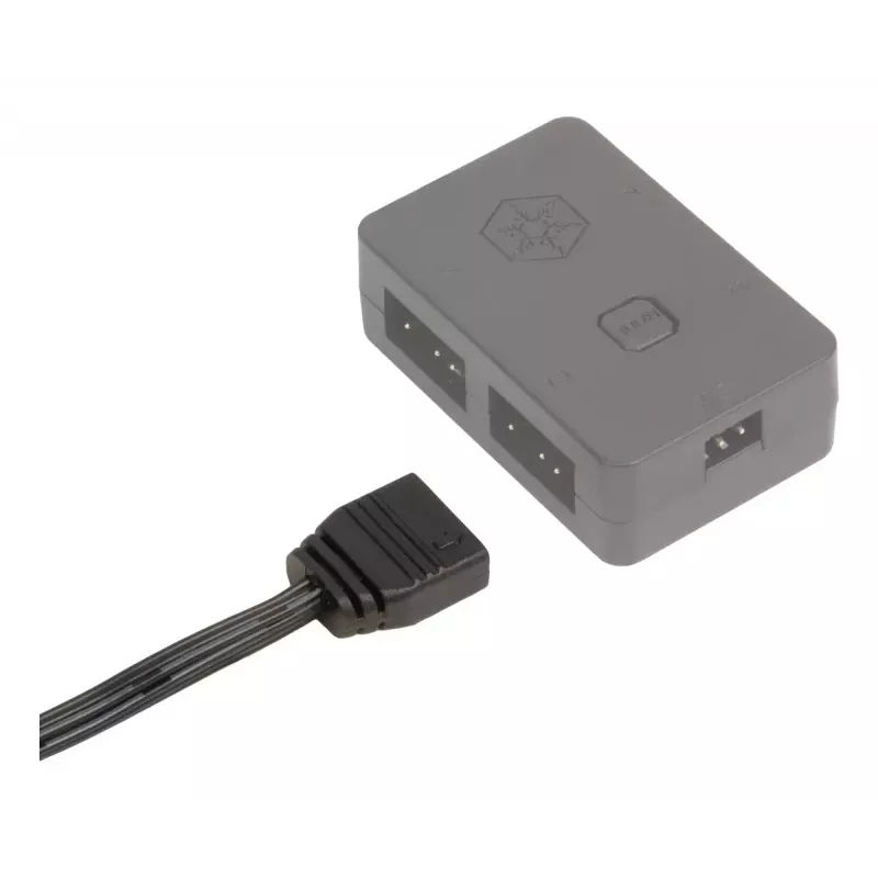 Kabel Silverstone CPL03 0,3 m 4 x 4-Pin-PWM 4-Pin-PWM
