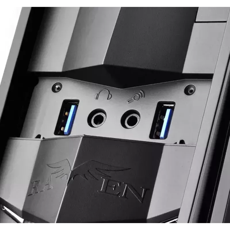 PC-Gehäuse Silverstone RVZ02 Small Form Factor Schwarz, Silber