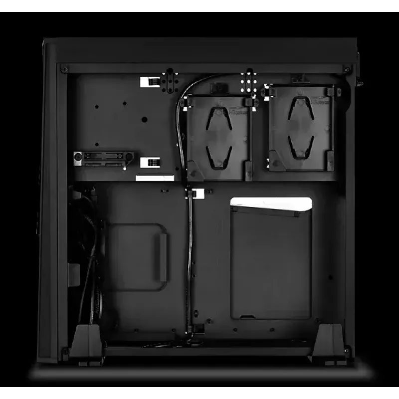 PC-Gehäuse Silverstone RVZ02 Small Form Factor Schwarz, Silber