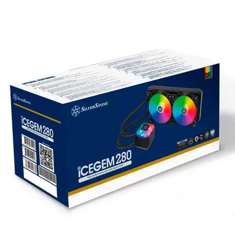 Flüssigkeitskühlungsset Silverstone IceGem 280