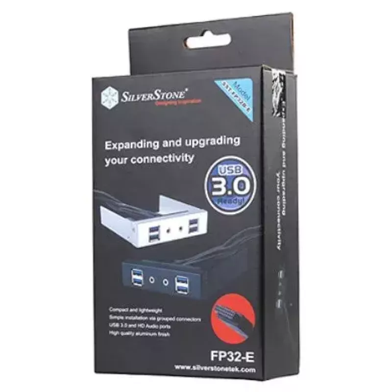 Schnittstellenkarte Silverstone FP32-E USB 3.2 Gen 1