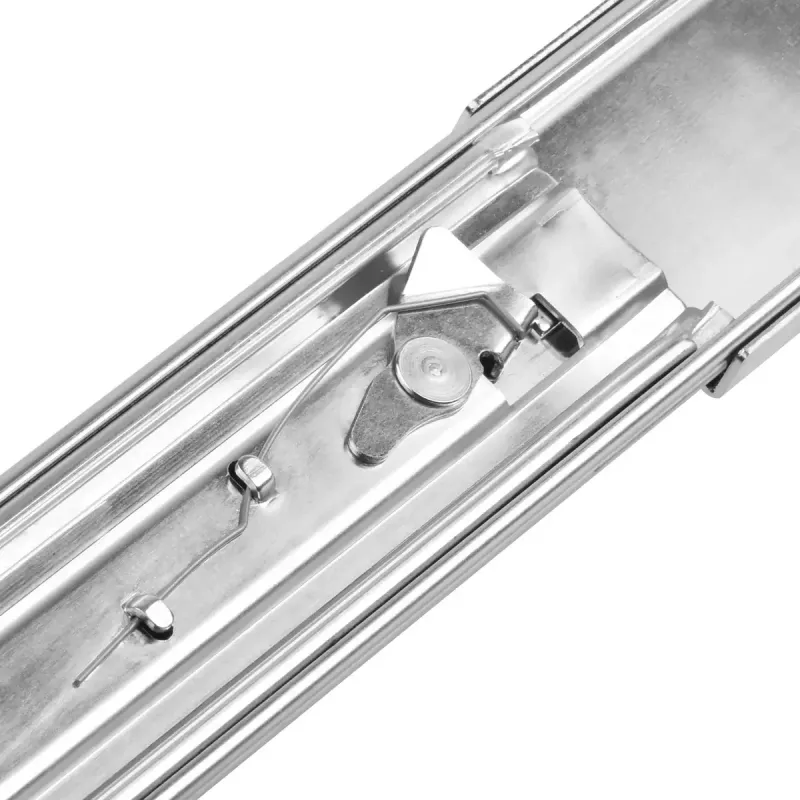 Silverstone SST-RMS08-20 Rack-Montageablage Maximales Gewicht 45 kg Stahl Silber