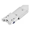 Silverstone SST-RMS08-20 Rack-Montageablage Maximales Gewicht 45 kg Stahl Silber