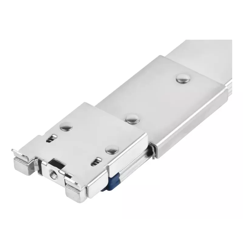 Silverstone SST-RMS08-20 Rack-Montageablage Maximales Gewicht 45 kg Stahl Silber