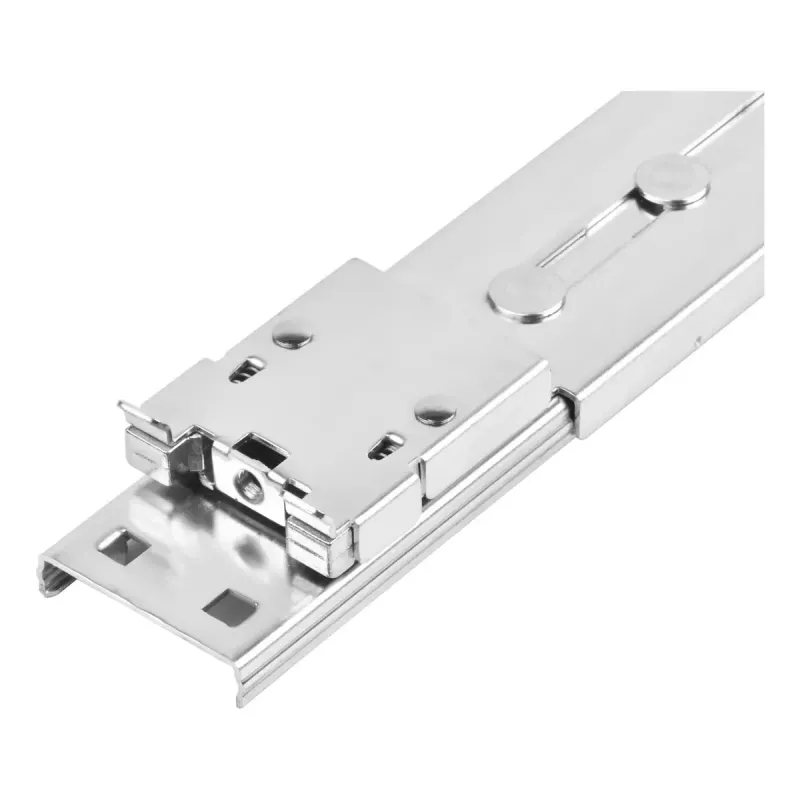 Silverstone SST-RMS08-20 Rack-Montageablage Maximales Gewicht 45 kg Stahl Silber
