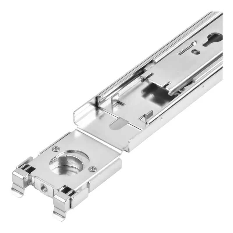 Silverstone SST-RMS08-20 Rack-Montageablage Maximales Gewicht 45 kg Stahl Silber