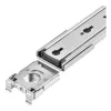 Silverstone SST-RMS08-20 Rack-Montageablage Maximales Gewicht 45 kg Stahl Silber