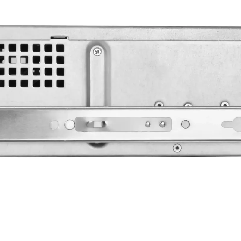 Silverstone SST-RMS08-20 Rack-Montageablage Maximales Gewicht 45 kg Stahl Silber