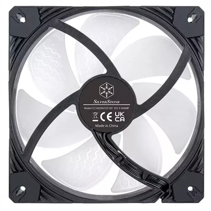 Fan Silverstone SST-SF140B-ARGB 14 cm 2200 RPM Schwarz