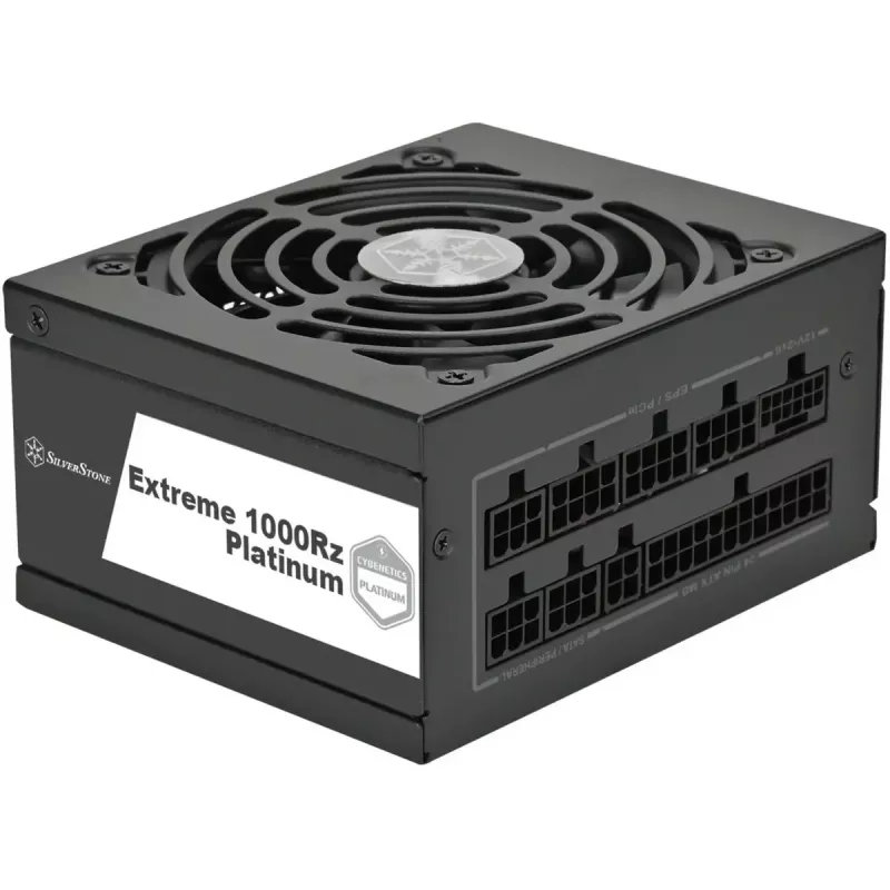 Silverstone Technology Extreme 1000Rz Platinum (schwarz, 2x 12-Pin-Hochleistungs-GPU, 8x PCIe, Kabelmanagement, 1000 Watt)