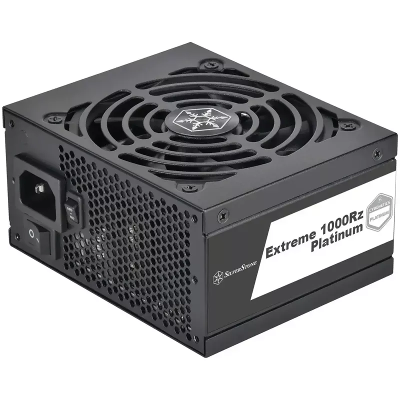 Silverstone Technology Extreme 1000Rz Platinum (schwarz, 2x 12-Pin-Hochleistungs-GPU, 8x PCIe, Kabelmanagement, 1000 Watt)