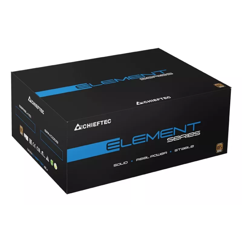 Chieftec ELP-700S Netzteil 700 W 20+4 pin ATX PS/2 Schwarz