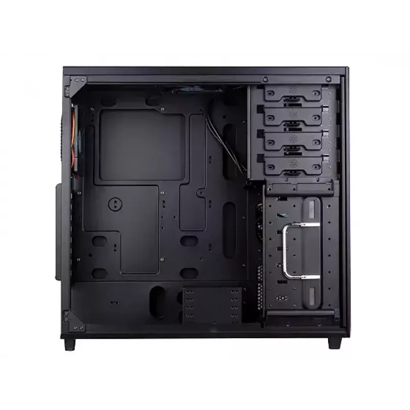 PC-Gehäuse Silverstone TJ04-E Midi Tower Schwarz