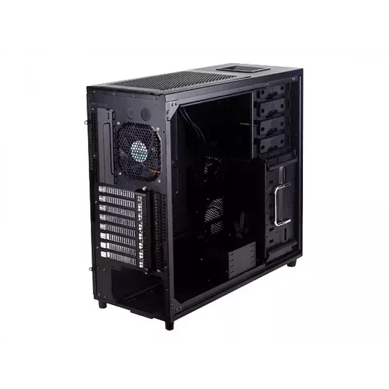 PC-Gehäuse Silverstone TJ04-E Midi Tower Schwarz