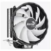 Luftkühler AEROCOOL Rave 3 FRGB 120 mm Schwarz Weiß — 3 Heatpipes, ARGB, Hydrauliklager, 1800 U/min
