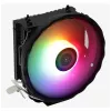 Luftkühler AEROCOOL Rave 3 FRGB 120 mm Schwarz Weiß — 3 Heatpipes, ARGB, Hydrauliklager, 1800 U/min