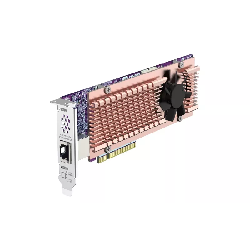 QNAP Card QM2 Schnittstellenkarten/Adapter Intern PCIe, RJ-45