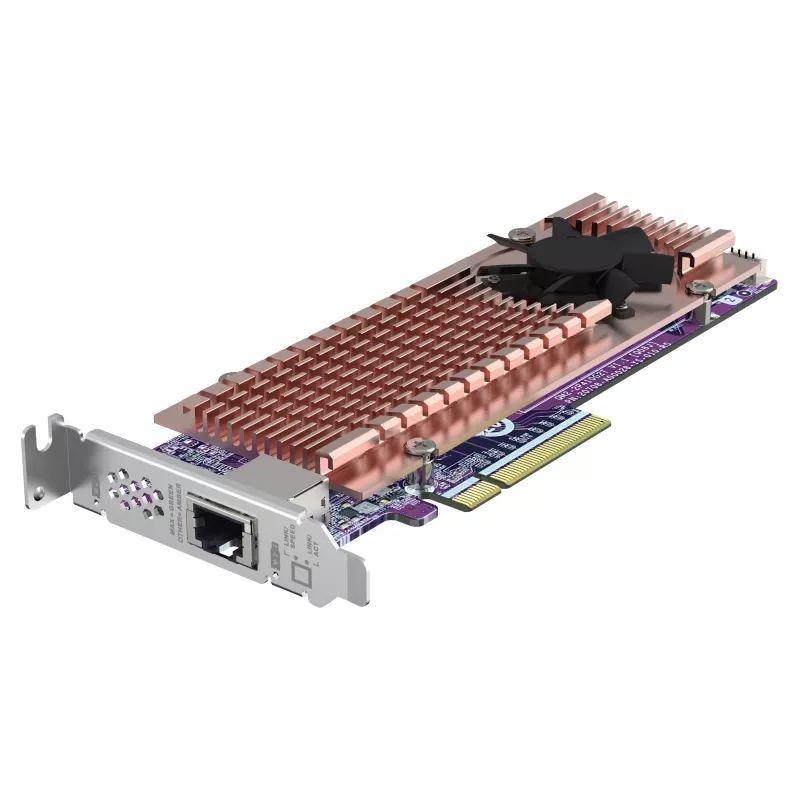 QNAP Card QM2 Schnittstellenkarten/Adapter Intern PCIe, RJ-45