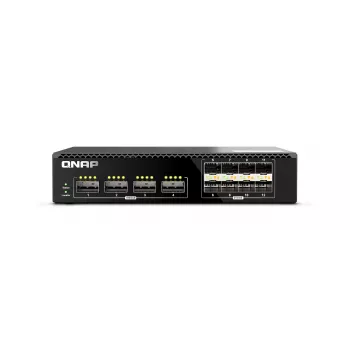 QNAP QSW-M7308R-4X Netzwerk-Switch Managed L3 1U Schwarz