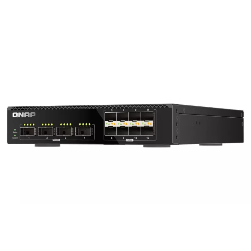 QNAP QSW-M7308R-4X Netzwerk-Switch Managed L3 1U Schwarz