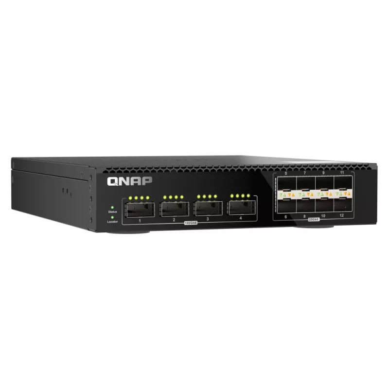QNAP QSW-M7308R-4X Netzwerk-Switch Managed L3 1U Schwarz