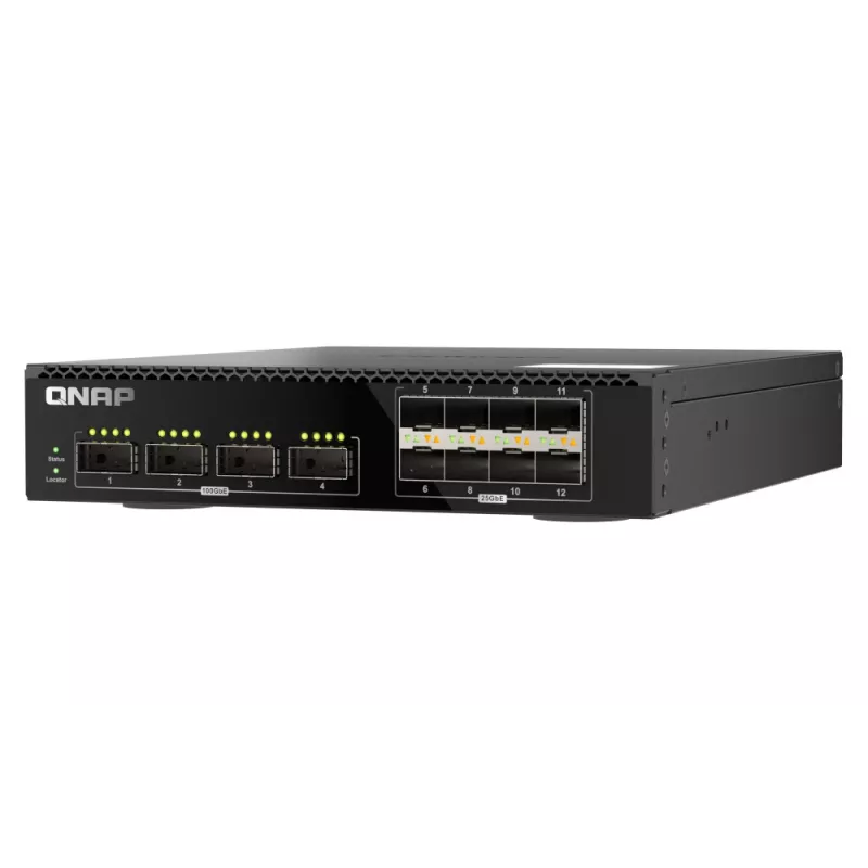 QNAP QSW-M7308R-4X Netzwerk-Switch Managed L3 1U Schwarz