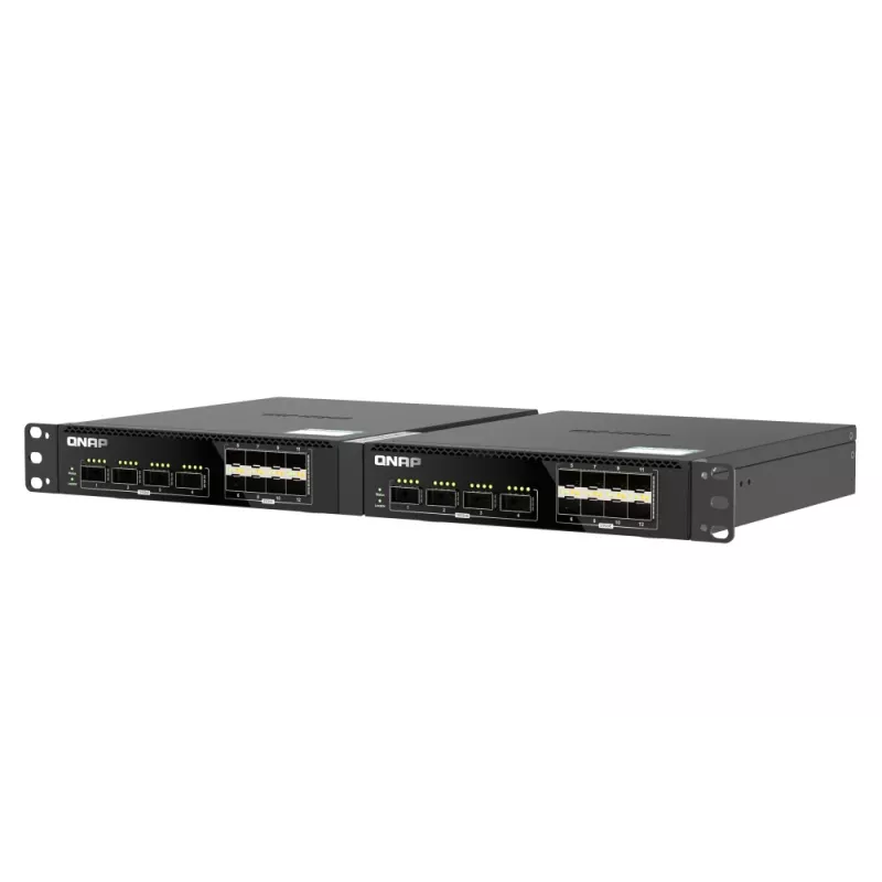QNAP QSW-M7308R-4X Netzwerk-Switch Managed L3 1U Schwarz