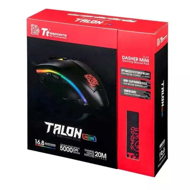 Maus Thermaltake TALON ELITE RGB USB Typ-A