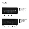 MSI Cubi N ADL-006DE Intel® N N200 4 GB DDR4-SDRAM 128 GB SSD Windows 11 Pro Mini PC Schwarz
