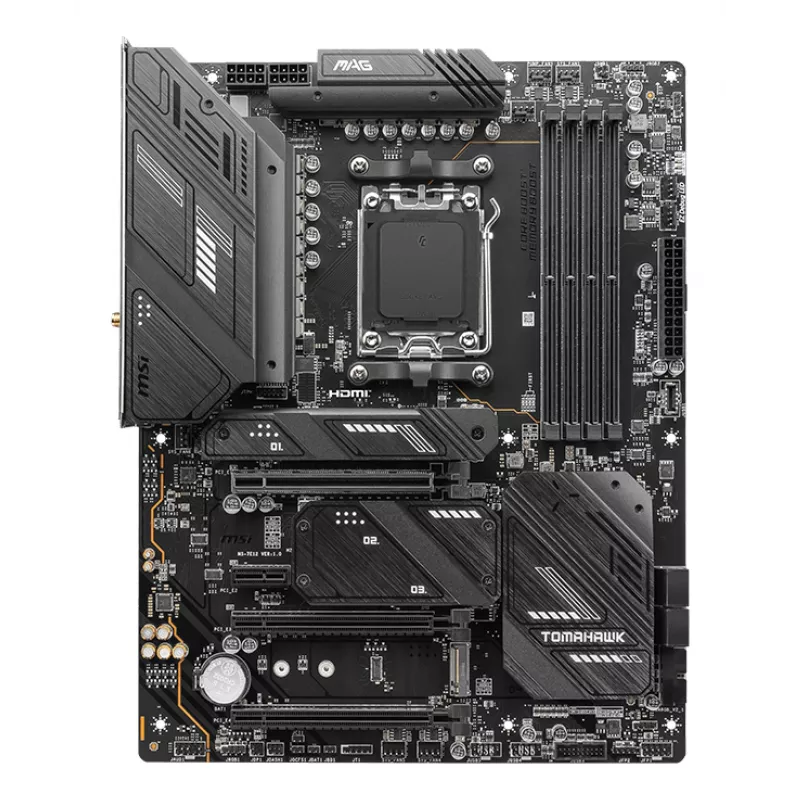 MSI MAG X670E TOMAHAWK WIFI Motherboard AMD X670 Sockel AM5 ATX