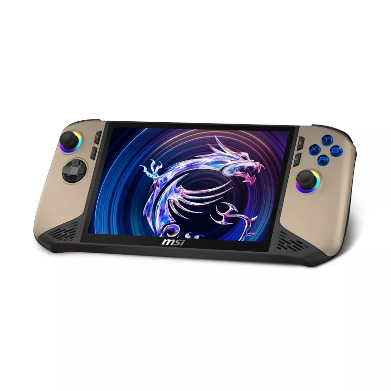 MSI Claw 8 AI+ A2VM-007NL tragbare Spielkonsole 20,3 cm (8 Zoll) 1 TB Touchscreen Wi-Fi Beige
