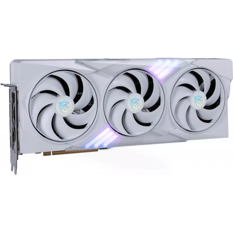 Grafikkarte MSI GeForce RTX 5080 16 GB GDDR7, PCIe 5.0, 256-bit, 3xDP 2.1a + HDMI 2.1b, 360 W, 3 Lüfter, Weiß