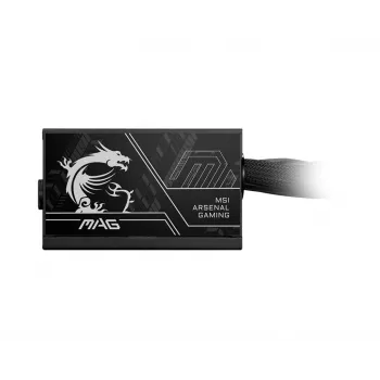Netzteil MSI MAG A750BN PCIE5 II 750 W, 24‑pin ATX, Non‑Modular, 80 PLUS Bronze, 120 mm Lüfter, Schwarz
