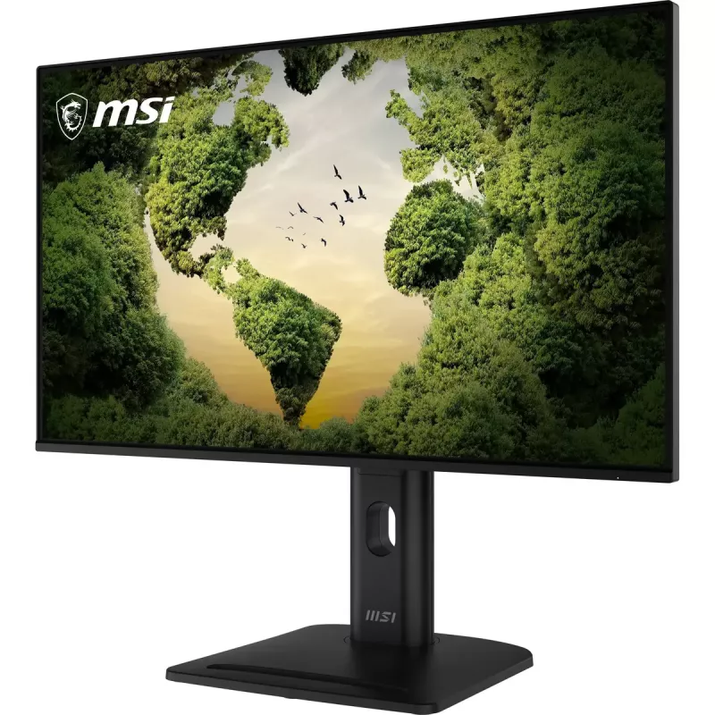 27 Zoll MSI Pro MP275PGN E14 Computermonitor, 1920×1080 Full HD IPS, 4 ms, 300 cd/m², VESA, Lautsprecher, höhenverstellbar, Schwarz