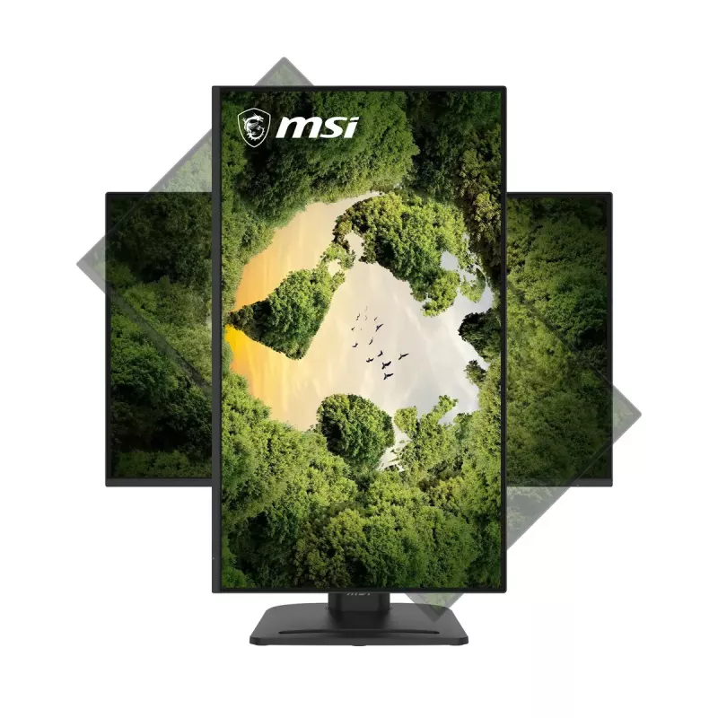 27 Zoll MSI Pro MP275PGN E14 Computermonitor, 1920×1080 Full HD IPS, 4 ms, 300 cd/m², VESA, Lautsprecher, höhenverstellbar, Schwarz