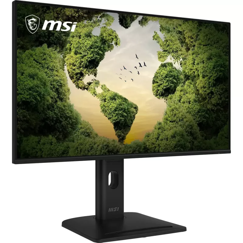 27 Zoll MSI Pro MP275PGN E14 Computermonitor, 1920×1080 Full HD IPS, 4 ms, 300 cd/m², VESA, Lautsprecher, höhenverstellbar, Schwarz