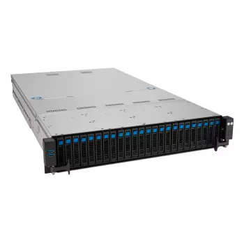 Rackserver ASUS RS520A-E12-RS24U Socket SP5, AMD EPYC 9004, 1 CPU, 24x DDR5 DIMM, max. 6,14 TB, 2U, 26x 2,5-Zoll-Einschübe, 1600W-Netzteil
