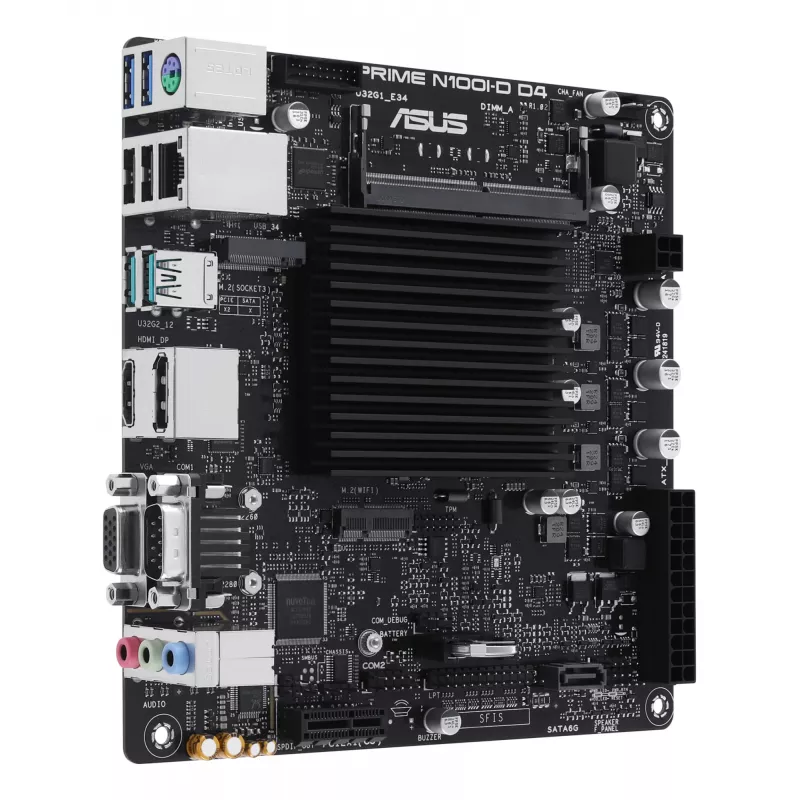 Motherboard ASUS PRIME N100I-D D4, Intel Chipsatz, NA Sockel, mini ITX